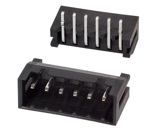 63-4980-90 Hirose DF3, 6 Way, 1 Row, Right Angle PCB Header DF3A-6P-2DS