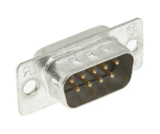 63-5065-46 TE Connectivity AMPLIMITE HD-20 Series Cable Mount, 9 Pin D-sub Connector Plug, Shell Size E 5-747904-5