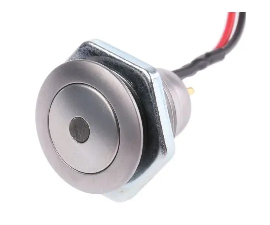 63-4983-76 ITW Single Pole Single Throw (SPST) Momentary Blue LED Push Button Switch, IP67, 1.49 (Dia.)mm, PCB 57M 511B