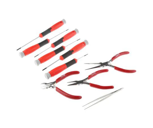 63-5140-89 RS PRO 10 Piece Electricians Foam Inlay Tool Kit 833-5919
