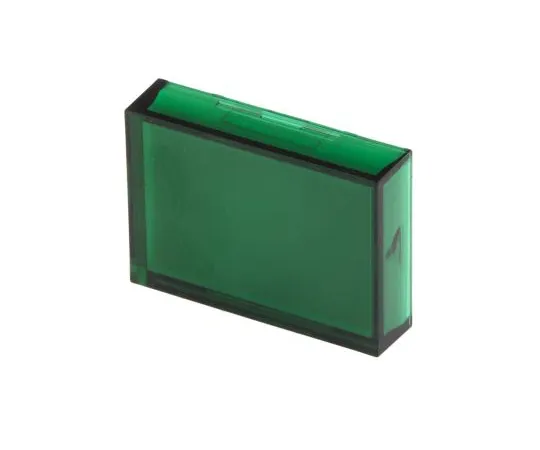 63-5049-48 Green Rectangular Push Button Lens for *** with ADA16 Series 745-2512