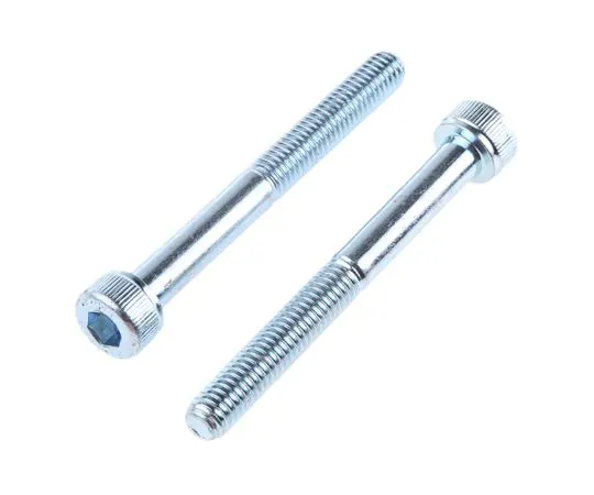 63-5135-21 RS PRO M5 x 45mm Hex Socket Cap Screw Bright Zinc Plated Steel 822-9329