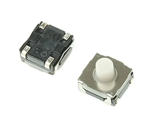 63-5066-79 White Stem Tactile Switch, Single Pole Single Throw (SPST) 50 mA @ 12 V dc 5.1mm SKRAAME010