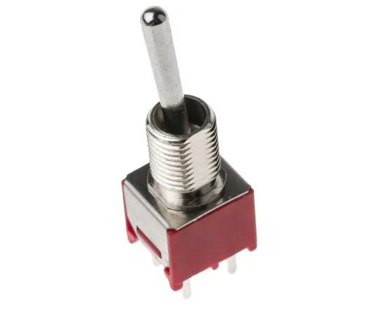 63-5036-06 RS PRO Double Pole Double Throw (DPDT) Toggle Switch, Latching, PCB 734-7191