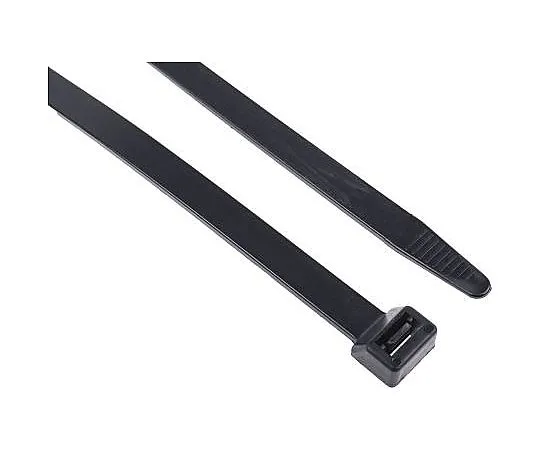 63-5124-38 RS Black Nylon Flame Retardant Cable Tie, 480mm x 12.7 mm 811-1745
