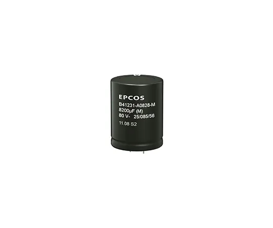 63-5086-20 EPCOS 1200μF 100V dc Aluminium Electrolytic Capacitor, Through Hole 22 (Dia.) x 30mm +85°C 22mm 10mm B41231A9128M000