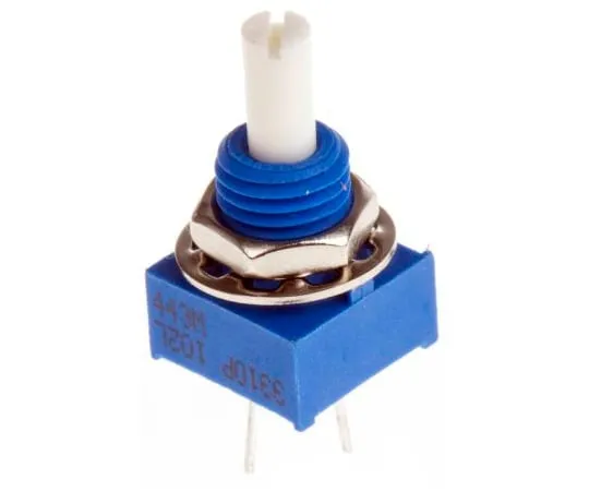 63-4969-19 Bourns 1 Gang Rotary Conductive Plastic Potentiometer with a 3.18 mm Dia. Shaft, 1kΩ, ±20%, 0.25W, Linear 3310P-001-102L 3310P-001-102L