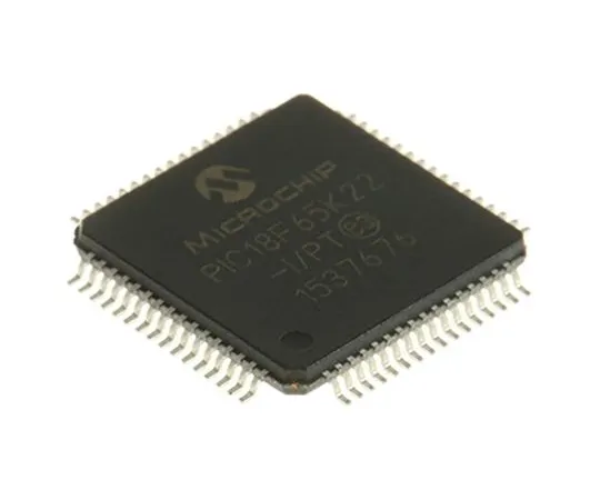 63-5059-09 Microchip, 8bit PIC Microcontroller, 64MHz, 1 kB, 32 kB Flash, 64-Pin TQFP PIC18F65K22-I/PT