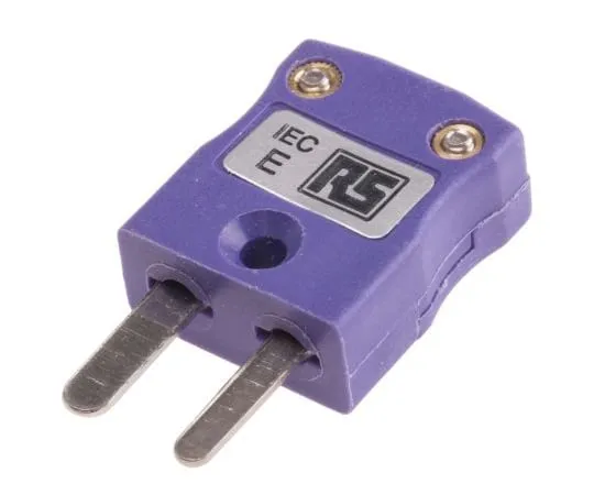 63-5090-95 RS PRO IEC Miniature In-Line Plug Connector for *** with Type E Thermocouple Type E, Miniature 774-7185