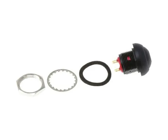 63-4983-57 KNITTER-SWITCH Single Pole Single Throw (SPST) Momentary Miniature Push Button Switch, IP67, 12.9 (Dia.)mm, Panel Mount DPW1CGK