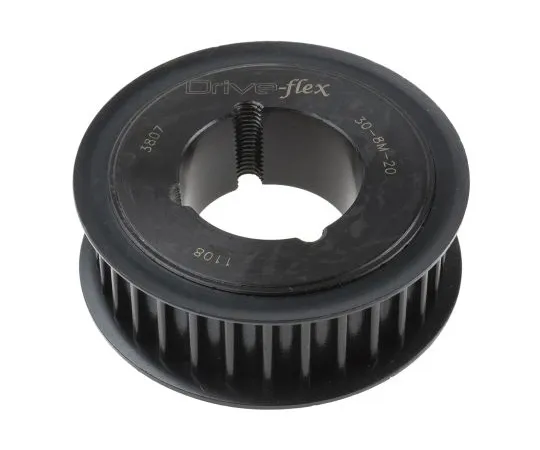63-6573-15 RS PRO Timing Belt Pulley, Steel 28mm Belt Width x 8mm Pitch, 30 Tooth 183-293