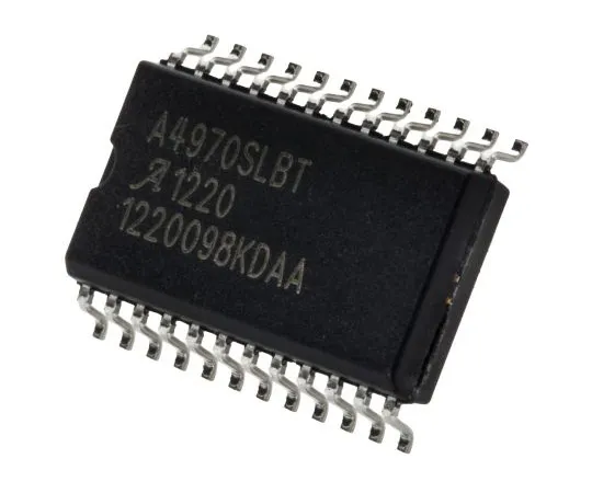 63-5057-78 Allegro Microsystems A4970SLBTR-T, Stepper Motor Driver IC, 45 V 0.75A 24-Pin, SOIC W A4970SLBTR-T