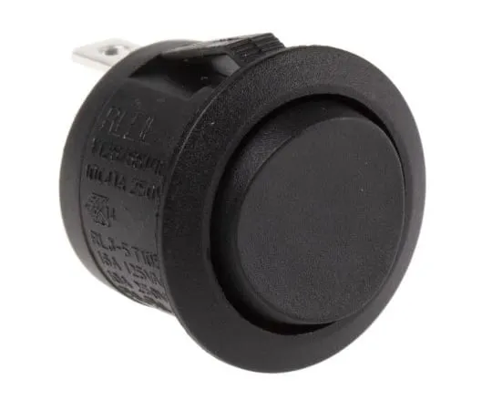 63-5108-39 RS PRO Single Pole Single Throw (SPST), (On)-Off-(On) Rocker Switch Panel Mount 793-2550