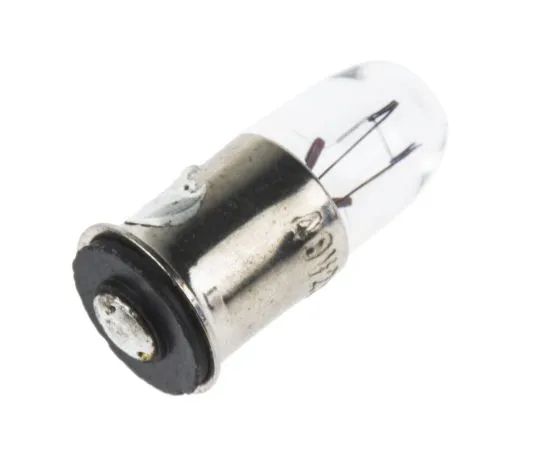 63-6546-66 Midget Flange Indicator Light, Clear, 48 V, 25 mA, 2500h 104-547