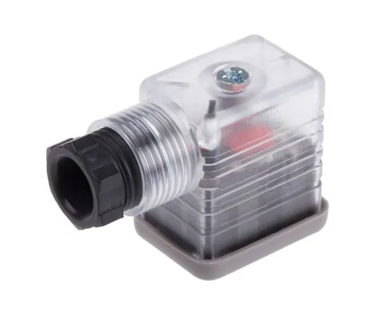 63-5125-30 RS PRO 2P+E DIN 43650 B, Female Solenoid Valve Connector, 24 V dc Voltage 811-8190