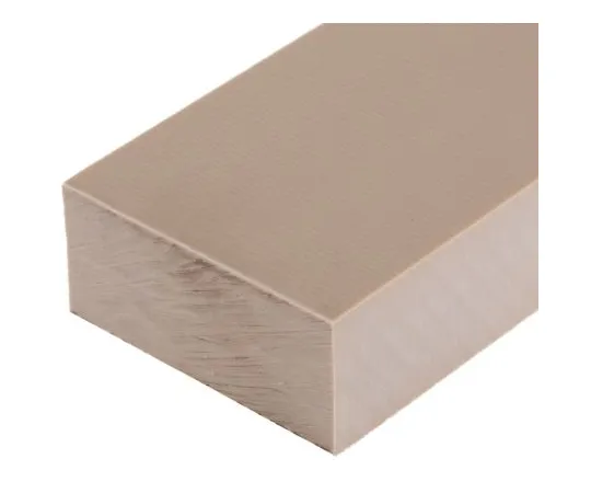 63-6554-22 Beige Plastic Sheet, 500mm x 50mm x 20mm 129-858