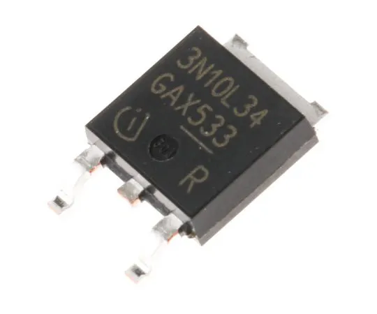 63-5058-16 IPD30N10S3L34ATMA1 N-Channel MOSFET, 30 A, 100 V OptiMOS T, 3-Pin DPAK Infineon IPD30N10S3L34ATMA1