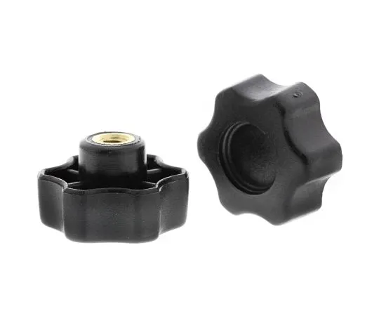 63-6564-92 RS PRO Black Multiple Lobes Clamping Knob, M5 161-076