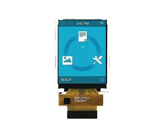 63-5094-97 Displaytech DT022BTFT TFT LCD Colour Display, 2.2in QVGA, 240 x 320pixels DT022BTFT