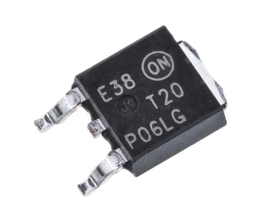 63-4967-07 NTD20P06LT4G P-Channel MOSFET, 15.5 A, 60 V, 3-Pin DPAK ON Semiconductor NTD20P06LT4G