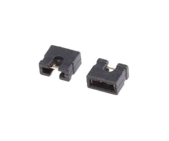 63-4940-20 ASSMANN WSW Jumper Female Straight Black Open Top 2 Way 1 Row 2.54mm Pitch AKSNT/G BLACK