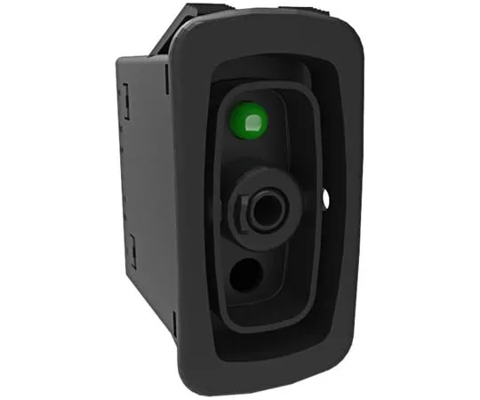 63-5175-84 Carling Technologies Illuminated Single Pole Single Throw (SPST), On-None-Off Rocker Switch Panel Mount L11B1AX01-00000-000-XWL1