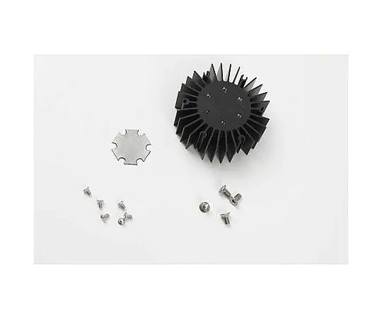 63-5094-69 Heatsink, Dragon 1+ PowerStar, Duris 1+ PowerStar, Duris 4+ PowerStar, OSLON 1+ PowerStar, OSLON 4+ PowerStar, Stanley ILA-HSINK-STAR-50X20MM-BLK-K