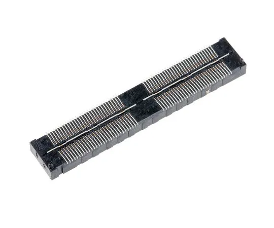 63-5082-42 Samtec QSH Series 0.5mm Pitch 120 Way 2 Row Straight PCB Socket, Surface Mount, Solder Termination QSH-060-01-L-D-A