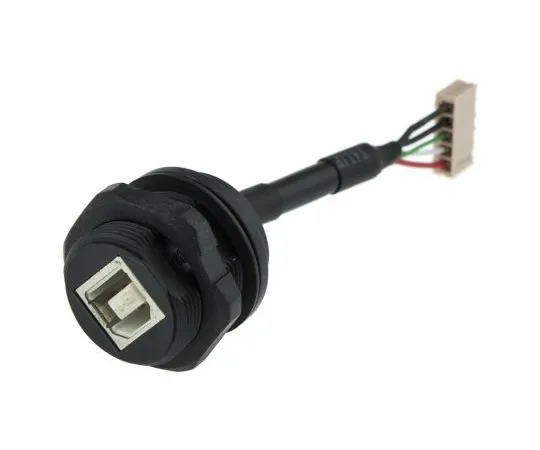 63-5043-97 Amphenol 1 Port Straight Panel Mount Male to Female Version USB-B Type B USB Connector USBBF7