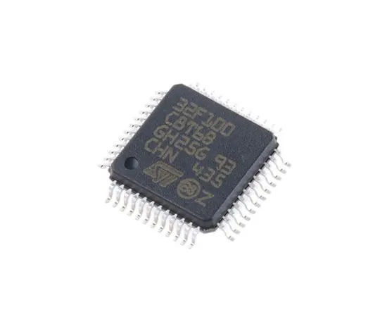 63-5023-91 STMicroelectronics, 32bit ARM Cortex M3 Microcontroller, 24MHz, 64 kB Flash, 48-Pin LQFP STM32F100C8T6B