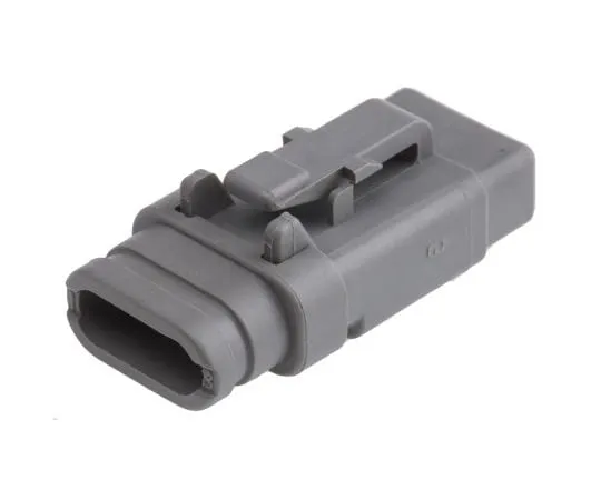 63-5025-44 Deutsch DTM Series, 1 Row 3 Way Plug Connector, with Crimp Termination Method DTM063S-E007