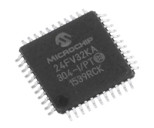 63-5047-33 Microchip, 16bit PIC Microcontroller, 32MHz, 32 kB Flash, 44-Pin TQFP PIC24FV32KA304-I/PT