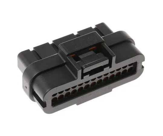 63-5018-08 TE Connectivity SUPERSEAL Series, 2 Row 26 Way Cable Mount Plug Housing 1473712-1