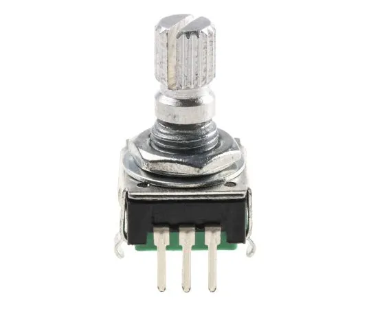 63-5038-15 Bourns 24 Pulse Incremental Mechanical Rotary Encoder with a 6 mm Knurl Shaft (Not Indexed), Through Hole PEC11R-4215K-S0024