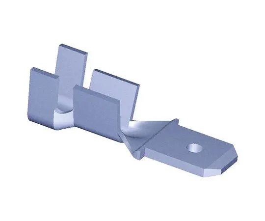 63-5014-16 TE Connectivity FASTON .187 Series Crimp Tab Terminal, 0.8mm² to 2mm², 18AWG to 14AWG, 4.75 x 0.81mm Tin Plated 61687-2
