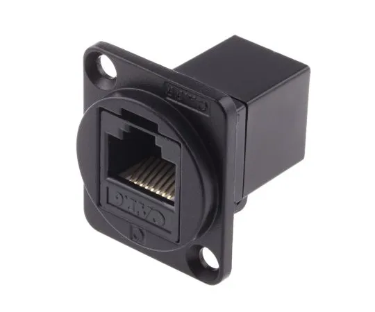 63-5177-83 RS PRO Cat6 RJ45 Feedthrough Connector, 2 Port, UTP 916-0255