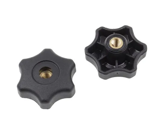 63-6565-19 RS PRO Black Multiple Lobes Clamping Knob, M8 161-234