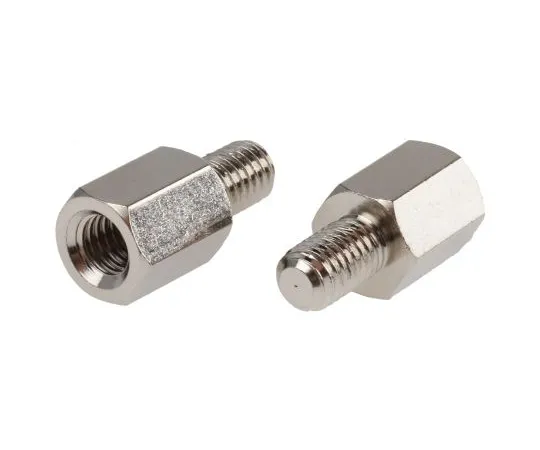 63-5120-81 RS PRO Brass Hex Standoff Male/Female, 10mm, M5 x M5 806-6632