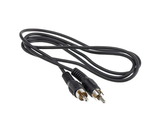 63-5047-53 RS PRO 1m RCA Cable Male RCA to Male RCA Black 742-4298