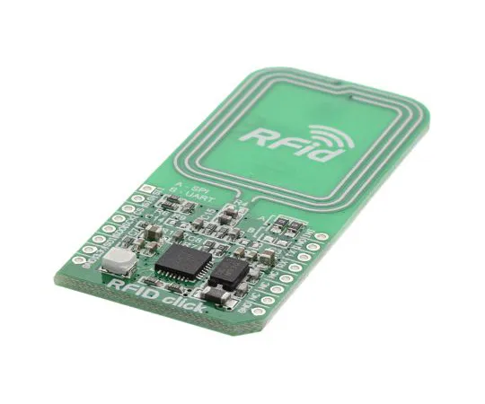 63-5134-13 MikroElektronika RFid click 13.56MHz RFID mikroBus Click Board for CR95HF - MIKROE-1434 MIKROE-1434