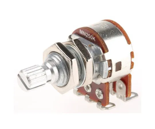 63-5085-07 Bourns 2 Gang Rotary Carbon Potentiometer with a 6 mm Dia. Shaft, 250kΩ, ±20%, 0.6W, Audio PDB182-GTRB1-254MN PDB182-GTRB1-254MN
