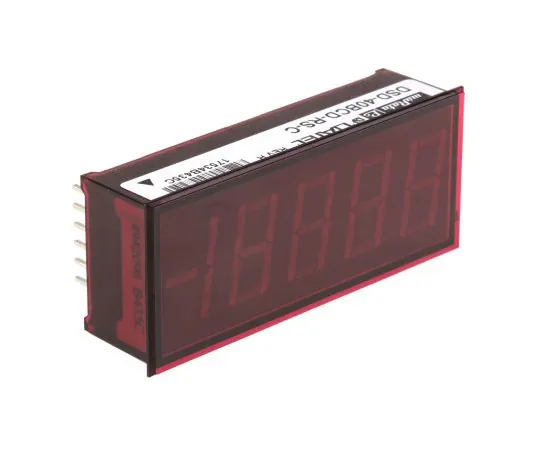 63-5123-84 Murata DSD-40BCD-RS-C , LED Digital Panel Multi-Function Meter for Current, Voltage, 22.3mm x 53.8mm DSD-40BCD-RS-C