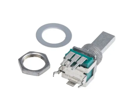 63-5029-46 Alps Electric 1 Gang Rotary Potentiometer with a 6 mm Dia. Shaft, 10kΩ, ±20%, 0.05W, Linear RK09L114001T RK09L114001T