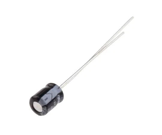 63-4987-28 RS PRO 10μF 16V dc Aluminium Electrolytic Capacitor, Through Hole 4 (Dia.) x 5mm +105°C 4mm 1.5mm 5mm 706-0466