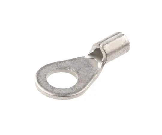 63-5123-10 RS PRO Uninsulated Crimp Ring Terminal, M4 Stud Size, 0.5mm² to 1.5mm² Wire Size 809-2228