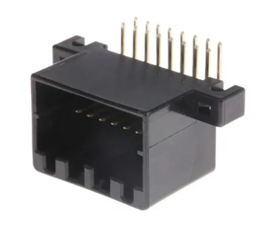 63-5018-21 TE Connectivity MULTILOCK 040 II, 16 Way, 2 Row, Right Angle PCB Header 175615-2