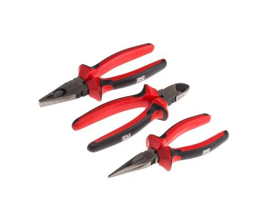 63-5158-16 RS Pro 3 Piece Steel Plier Set 875-5815