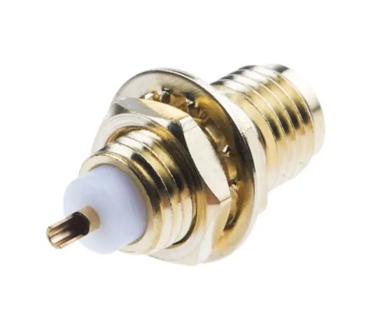 63-5180-64 RS Pro Straight 50Ω Panel Mount Bulkhead Fitting SMA Connector, Solder Termination Coaxial 921-0215
