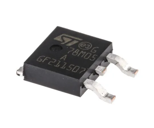 63-4961-73 STMicroelectronics, 5 V Linear Voltage Regulator, 500mA, 1-Channel, ±2% 3-Pin, DPAK L78M05ACDT-TR L78M05ACDT-TR