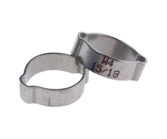 63-5028-24 RS Pro Stainless Steel O Clip, 7.5mm Band Width, 15mm - 18mm Inside Diameter 726-3605